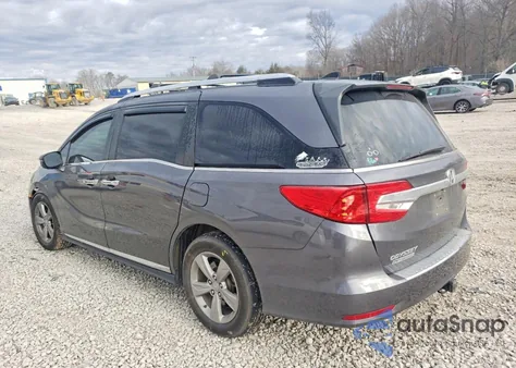 2020 Honda Odyssey Exl z USA, uszkodzony, nr VIN 5FNRL6H73LB040310
